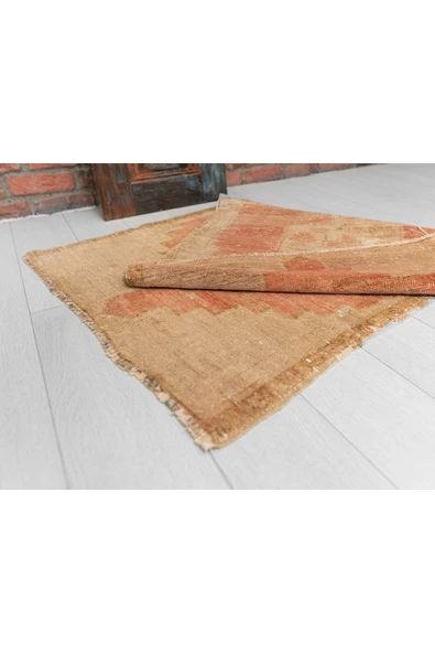 Rmz Home Decor Dekoratif El Dokuma , Kilim Paspas, Anadolu Paspas Halı, Vintage Kilim - 4