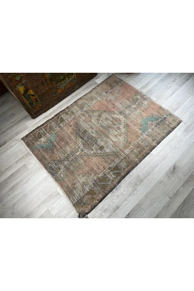 Rmz Home Decor El Dokuma , Kilim Paspas, Anadolu Paspas Halı, Vintage Kilim