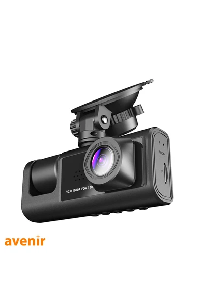 AVENİR AV-C233 3 Kameralı 2MP Full Hd LCD Ekranlı Geniş Ekranlı Araç Kamerası