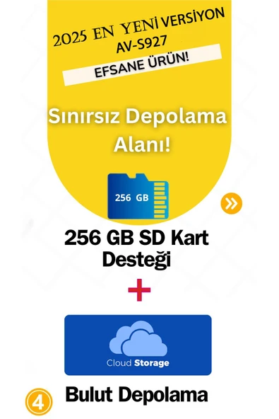 AVENİR Av-s927 6mp 2 Kameralı Güneş Enerjili Ptz 4g Sım Kartlı Yüksek Çözünürlük Mobil Izleme - 7