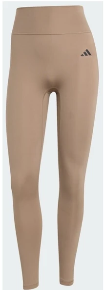 Adidas Optime Essentials 7/8 Dikişsiz Tayt Tebeşir Kahverengi JY4812 - Resim 4