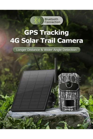 AVENİR 3MP 4G Solar Foto Kapan No-Glow Kamuflaj Avcılık Doğal Yaşam Kamerası Sim Kartlı RMZ-TECH - 7