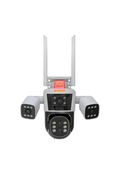 AVENİR AV-S312X 12 MP 10X OPTİK ZOOMLU 3 LENSLİ WİFİ IP PTZ KAMERASI