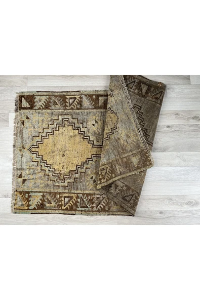 Rmz Home Decor Dekoratif El Dokuma , Kilim Paspas, Anadolu Paspas Halı, Kilim - 2