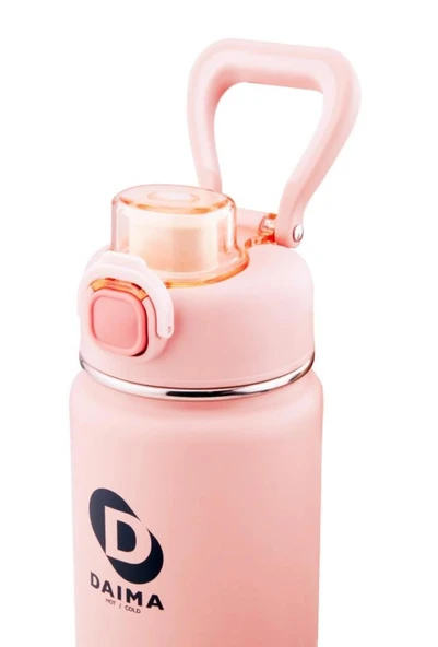 DAİMA KEEPGO TERMOS PEMBE 750ML - Resim 2