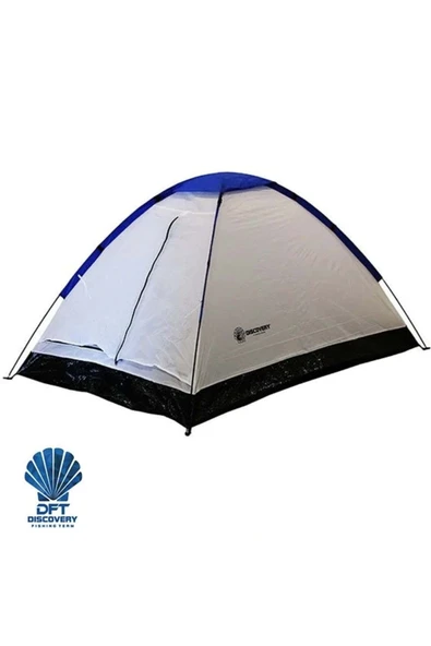 DFT 4 Mevsim 2 Kişilik Tek Kat Beyaz Çadır 200x150x110cm 2 Kişilik Bej