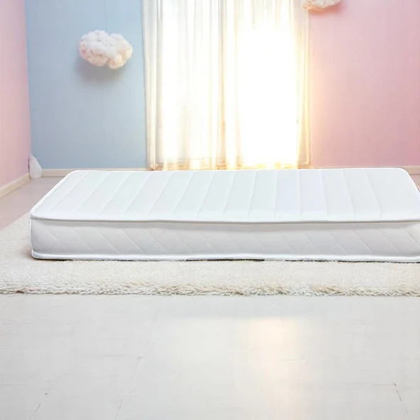 BEBEK YATAĞI 60X120X15 CM  (SÜNGER , YAYSIZ) - 3