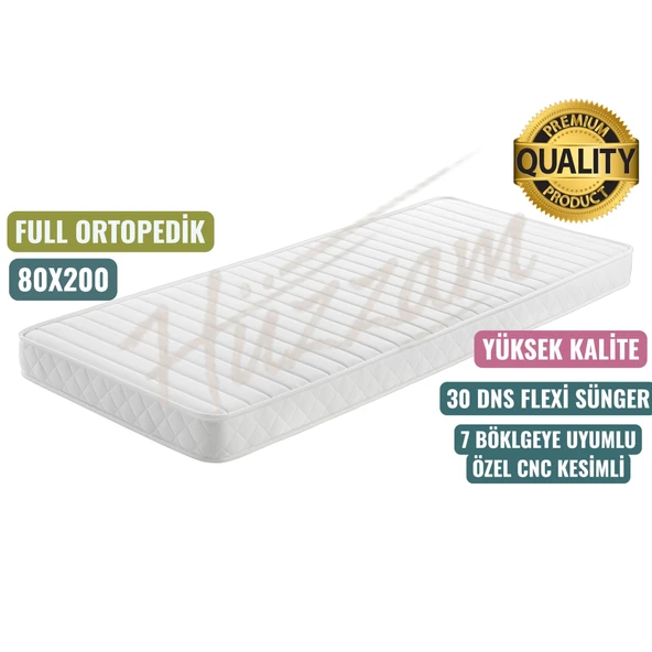 80x200 İKEA HEMNES DİVAN UYUMLU ORTOPEDİK SÜNGER YATAK ürün görseli 1