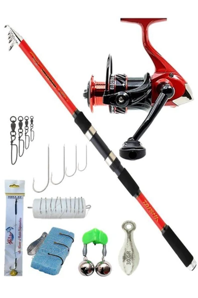 daiwa Sweepfire Mini 2.40 Mt & Remixon Electra 4000 Olta Makinesi