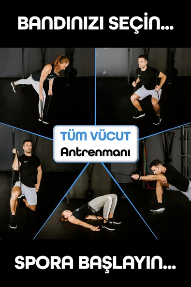 25KG Barfiks Lastiği Gym Resistance Band Antrenman Kas Geliştirme Bandı Siyah (Sert) - Resim 3