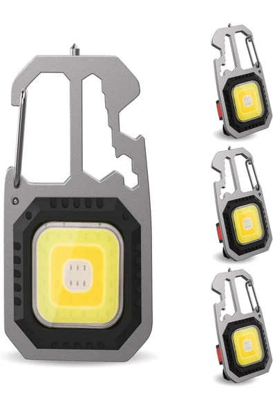 New Shop Fun Mini LED çalışma lambası, el feneri,şişe açacağı, mıknatıslı kamp, onarım, acil durum aydınlatması