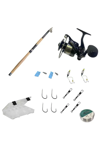 Casting OLTA TAKIMI-6000’LİK METAL KAFA 3+1 BİLYE-3 METRE KARBON KAMIŞ(Tam Set)