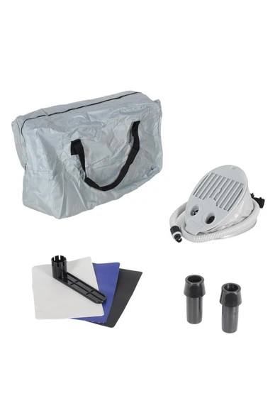 Remixon 2.40M*128CM 0.70MM IZGARA TABAN ŞİŞME BOT (GRAY BLUE) - 3