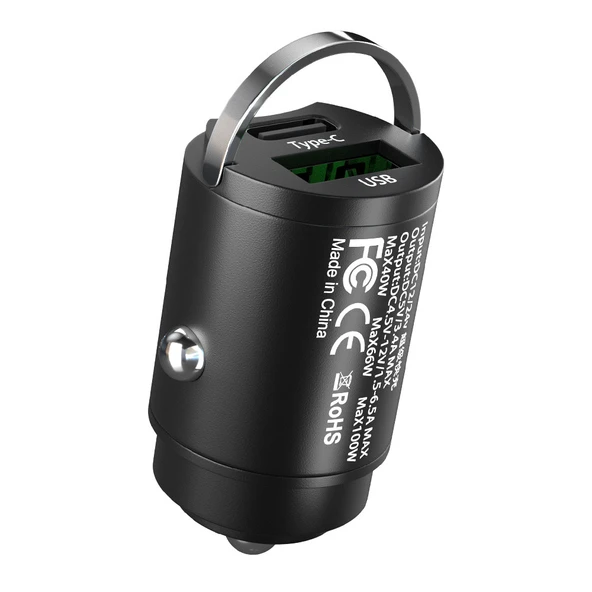 Çakmak soketi usb ve type-c girişli / ICCA110 ürün görseli 1