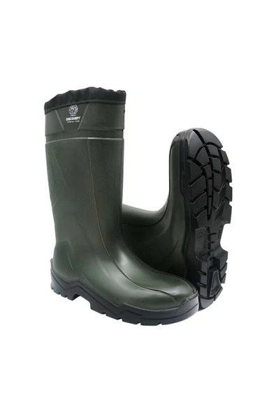 DFT Hunter Konçlu Yeşil Çizme - 45 - 2