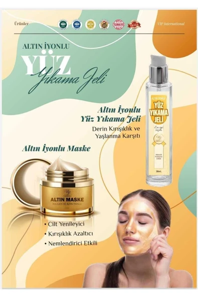 VİP İNTERNATİONAL ALTIN İYONLU MASKE - 2