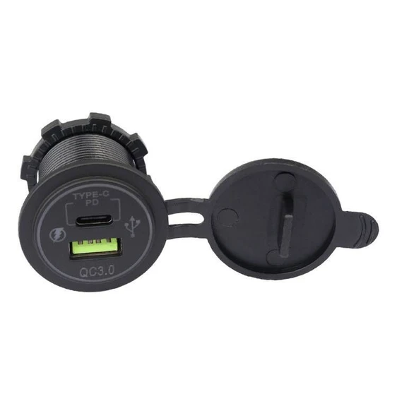 Usb-type-c soket 12-24v / ICCA103 ürün görseli 1