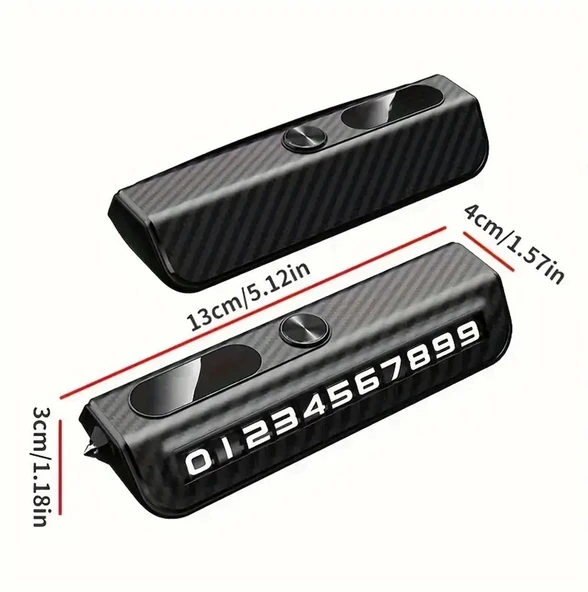 İmdat Çekiçli Metal Uçlu Araç Numaratör Siyah Renk Premium 1.Sınıf İthal Ürün - 4