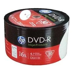 Hp DVD-R 4,7gb-120min 16x 50 li Shrink - 2