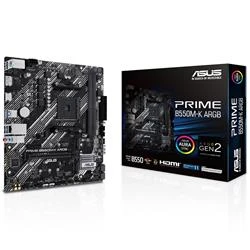 Asus Prime B550M-K ARGB 5100MHz (OC) DDR4 Soket AM4 M.2 HDMI mATX Anakart - 3