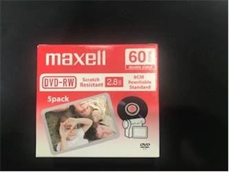 Maxell Dvd-rw 2.8gb 8cm Rewritable Standar Kamera Dvd - 2