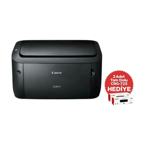 Canon LBP6030B Laser Yazıcı Siyah + 2 Toner Hediyeli ürün görseli 1