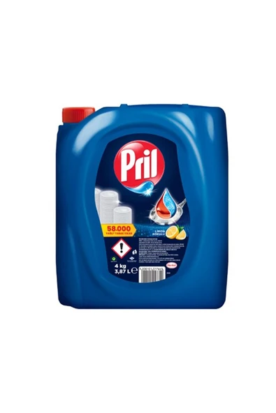 Limon 4 kg Sıvı Bulaşık Deterjanı x4 Paket ürün görseli