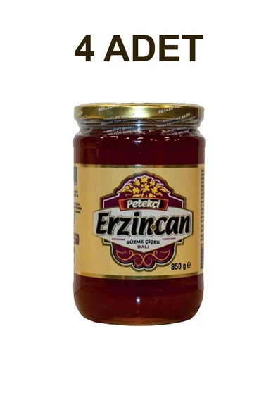 Erzincan Süzme Çiçek Balı (850 g) x4 Paket ürün görseli 1