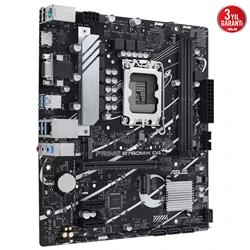 Asus Prime B760M-K D4 Intel B760 Soket 1700 DDR4 5333(OC)MHz mATX Gaming (Oyuncu) Anakart - 4