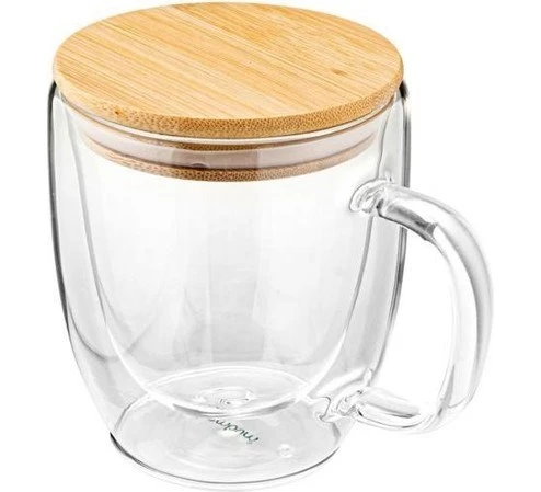 Bambum B6067 Chado - Çift Cidarlı Cam Çay Bardağı 300 ml - 2