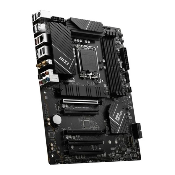Msı PRO B760-P WIFI DDR4 Intel B760 Soket 1700 DDR4 5333(OC)MHz ATX Gaming (Oyuncu) Anakart - 2
