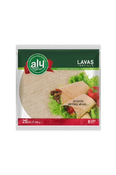 Lavaş Tortilla (25 cm - 6'lı) X8 Paket ürün görseli 1