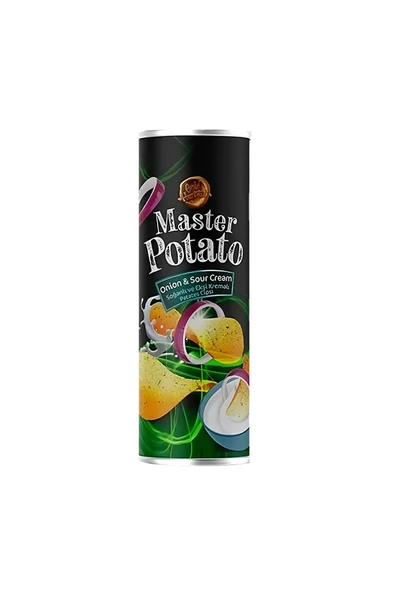 Potato Soğanlı & Ekşi Kremalı Patates Cipsi (160 g) x12 Adet ürün görseli 1