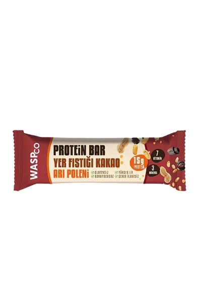 Yer Fıstığı Kakao Protein Bar (50 g) x12 Adet ürün görseli 1