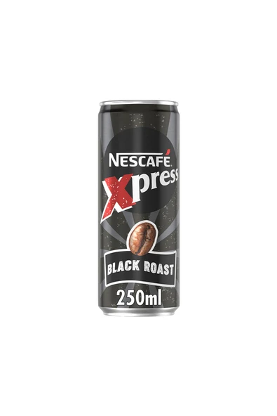 Nescafé Xpress Black Roast Soğuk Kahve (250 ml) x4 Adet