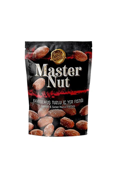 Master Nut Kavrulmuş Tuzlu İç Yer Fıstığı (175 g) x12 Adet - 1