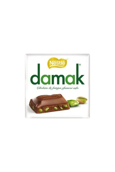Damak Çikolata Antep Fıstıklı (65 g) x6 Adet