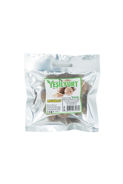 Muskat Hindistan Cevizi (30 g) X12 Paket ürün görseli 1