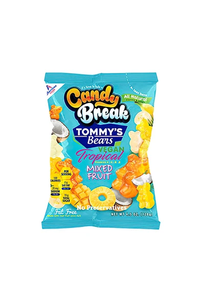 Tropical Jelibon (128 g) x4 Adet ürün görseli