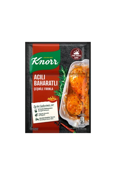 Acılı Baharatlı Fırında Tavuk Çeşnisi (31 g) x4 Adet ürün görseli 1