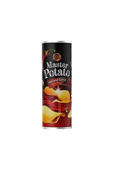 Potato Acılı ve Baharatlı Cips (160 g) x4 Adet ürün görseli 1