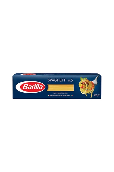 Spagetti Makarna No: 5 (500 g) x4 Adet ürün görseli 1