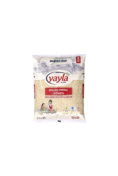 Baldo Pirinç (2 kg) x6 Adet - 1