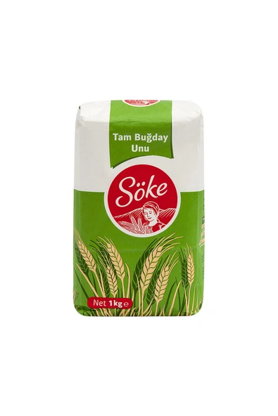 Tam Buğday Unu (1 kg) x6 Adet ürün görseli