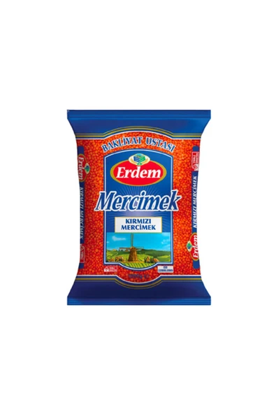 Kırmızı Mercimek (1 kg) x4 Adet ürün görseli 1