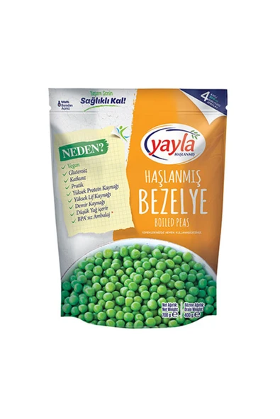 Haşlanmış Bezelye (700 g) x6 Adet ürün görseli