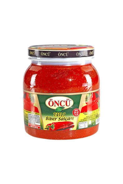 Öncü Tatlı Biber Salçası (1,65 kg) x6 Adet ürün görseli
