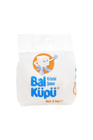 Bal Küpü Kristal Şeker (3 kg) x4 Adet