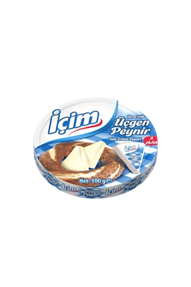 İçim Yarım Yağlı Üçgen Peynir 100 g x4 Adet