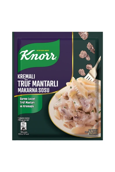 Kremalı Trüf Mantarlı Makarna Sosu 52g x6 - Resim 2